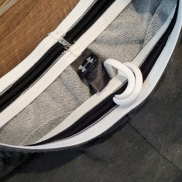 Under Armour Grey & Black Sweat Joggers Set S XS - Picture 8 of 10